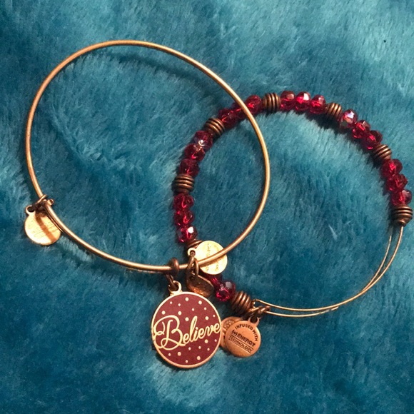 Alex and Ani Jewelry - ✨Alex and Ani Believe bracelet set✨ Alex and Ani Jewelry - ✨Alex and Ani Believe bracelet set✨